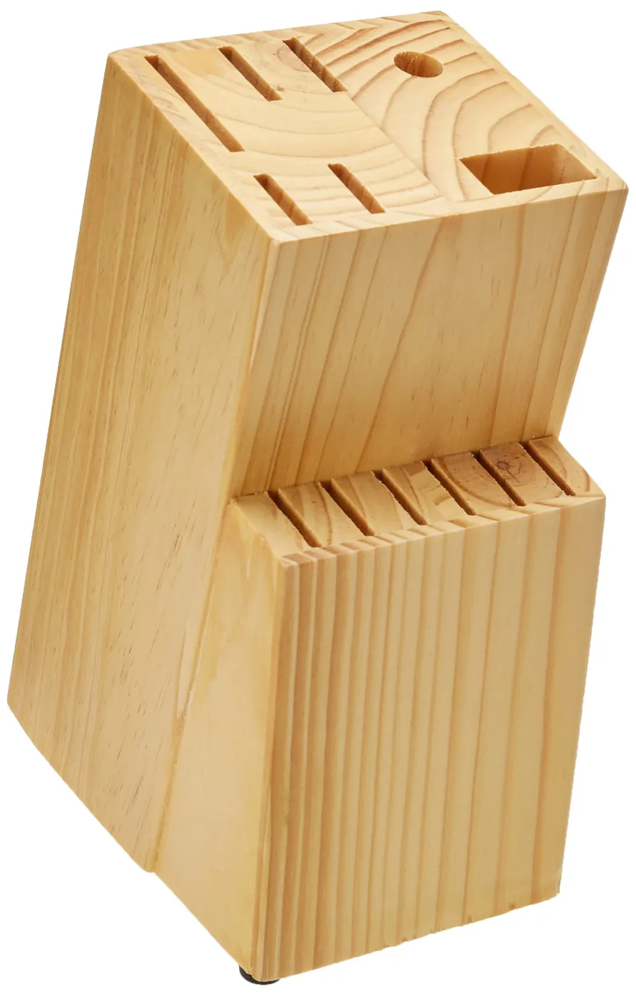 Amazon Basics 14-Piece Kitchen Knife Set with Block — photo 3