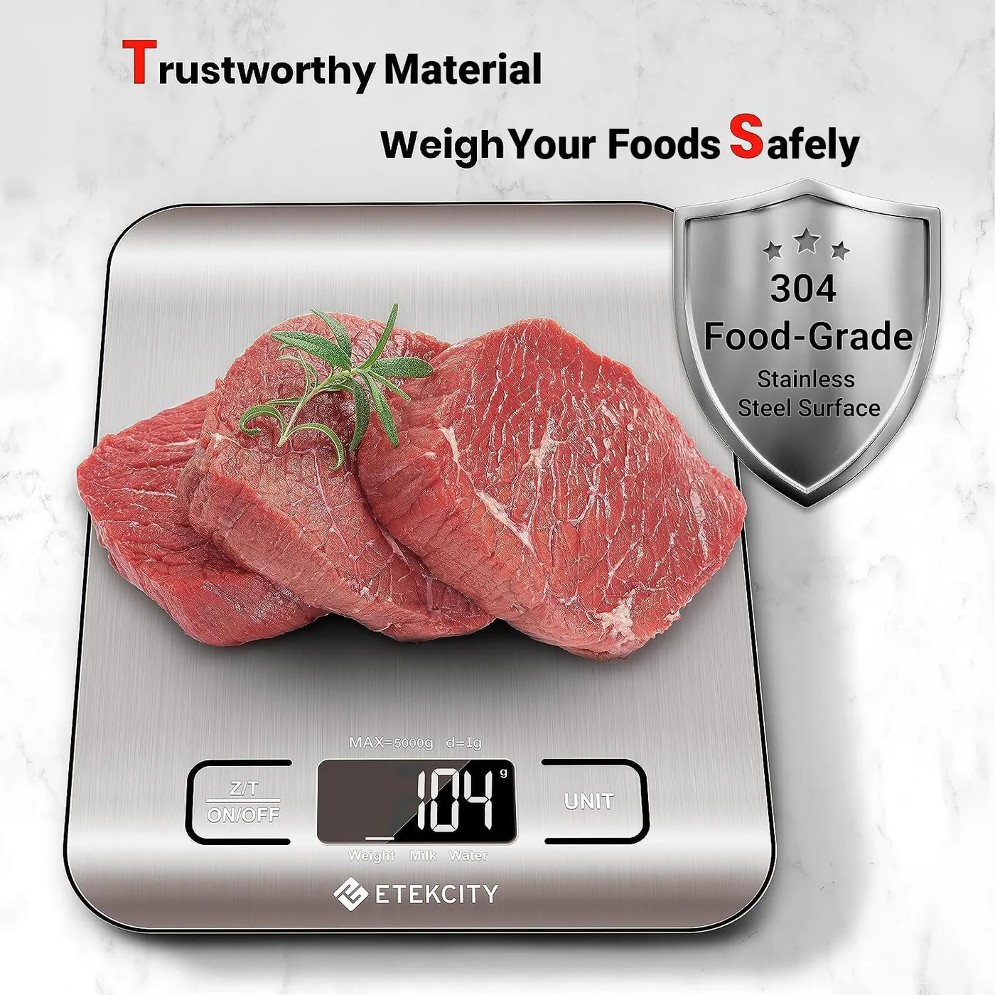 Etekcity Digital Kitchen Scale, 11 lb — photo 7