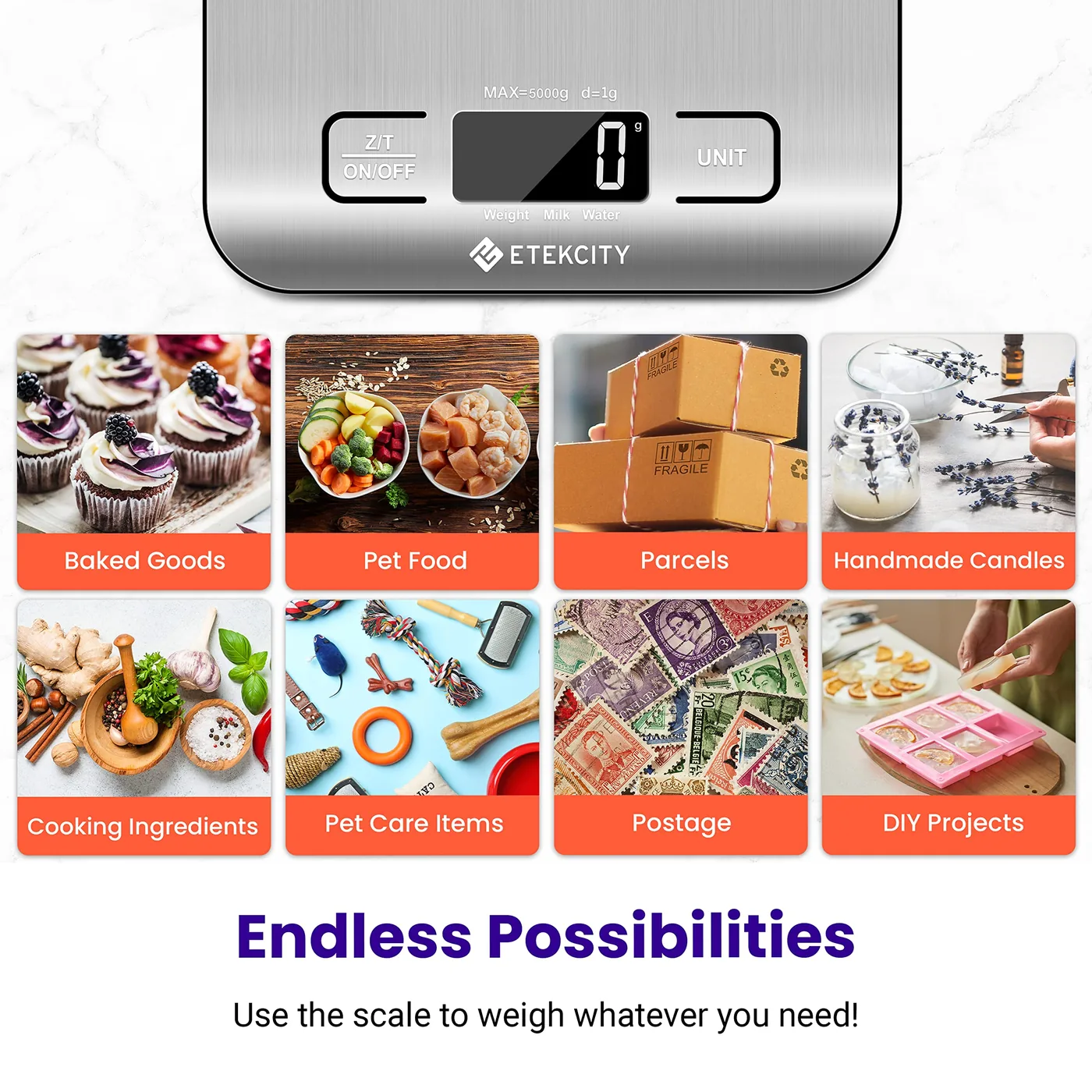 Etekcity Digital Kitchen Scale, 11 lb — photo 9